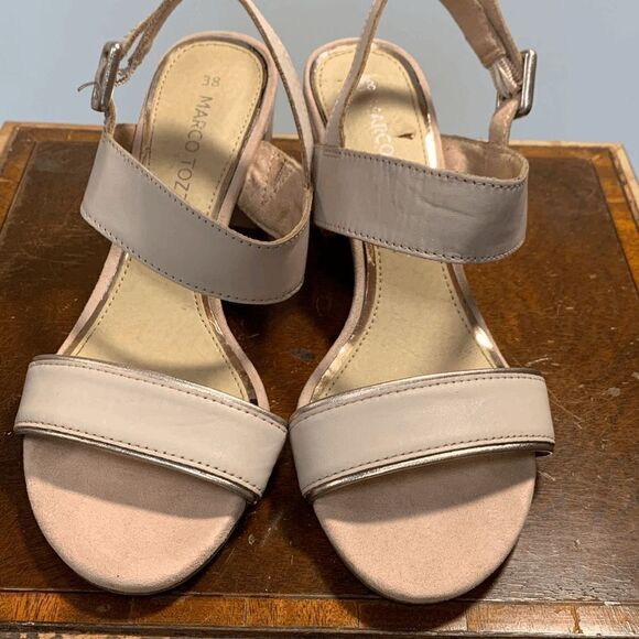 Marco Tozzi Blush Chunk Heel - Picture 8 of 9